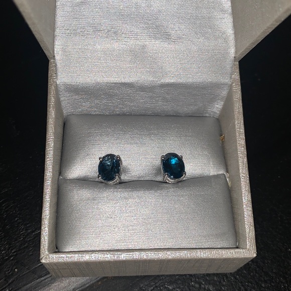 Zales Jewelry Authentic Blue Topaz Earrings Poshmark